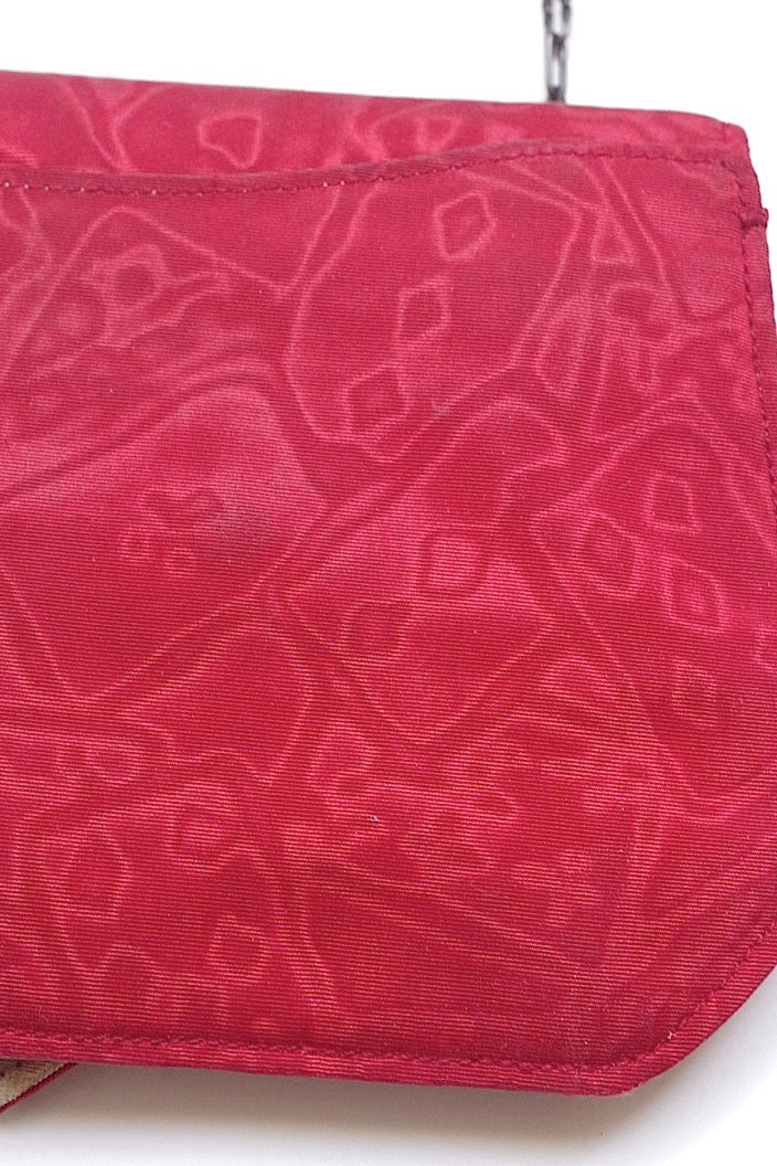 sac antique アンティークプチsac トランプ柄 .FR a l'epoque