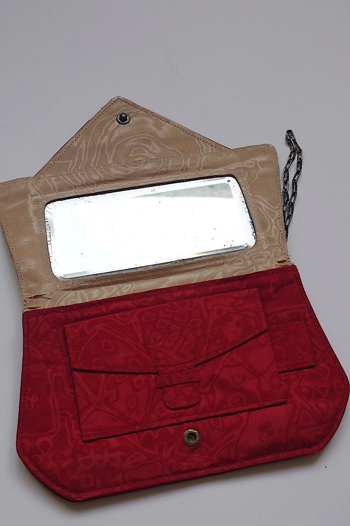 sac antique アンティークプチsac トランプ柄 .FR a l'epoque