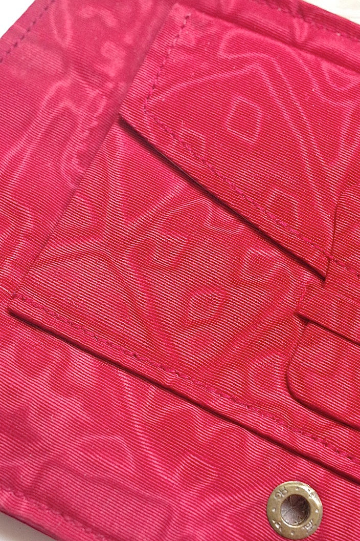 sac antique アンティークプチsac トランプ柄 .FR a l'epoque