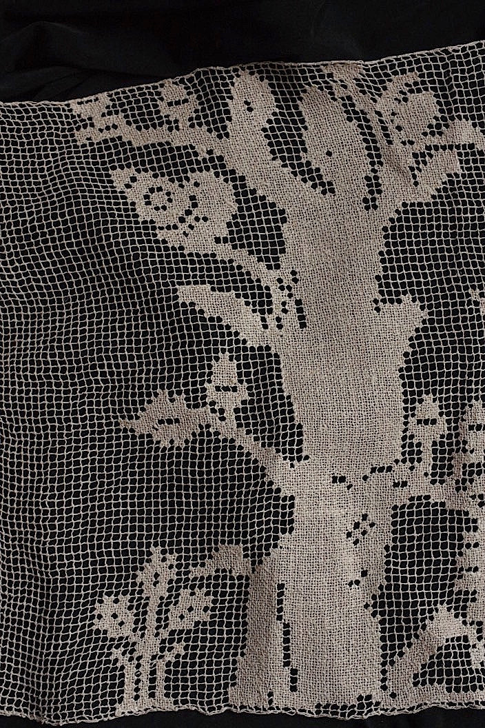 dentelle antique アンティークレース フィレレースモチーフ 1 .FR a l'epoque