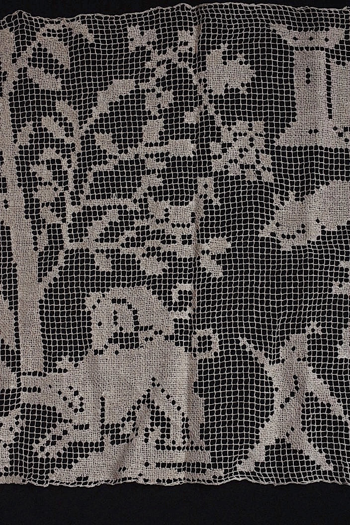 dentelle antique アンティークレース フィレレースモチーフ 1 .FR a l'epoque