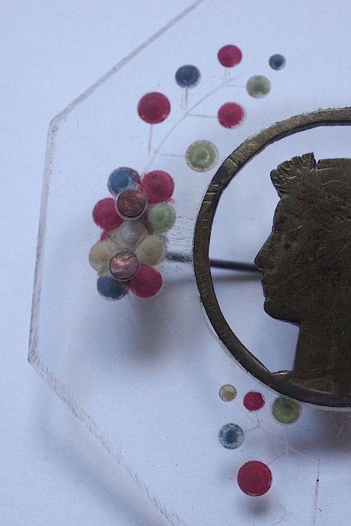 broche antique アンティークブローチ .FR a l'epoque