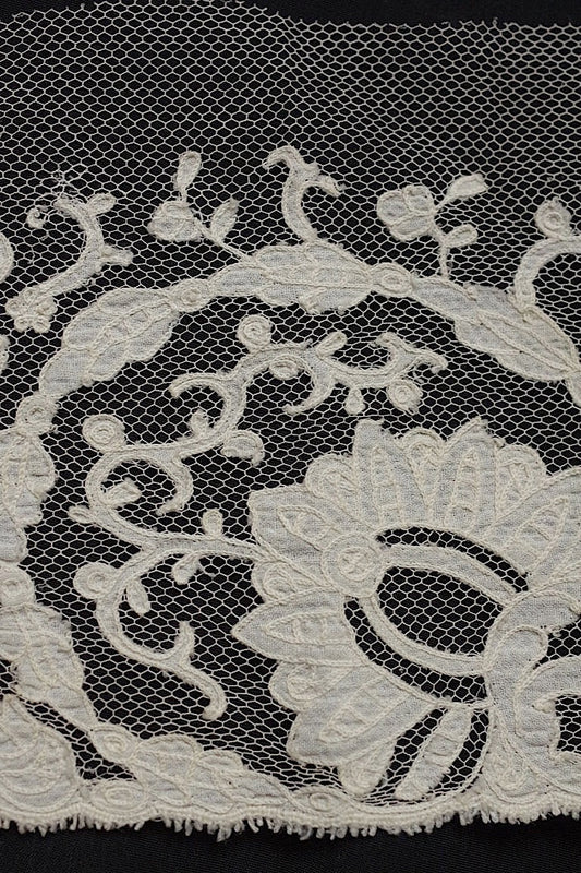 dentelle antique アンティークレース 120cm .FR a l'epoque