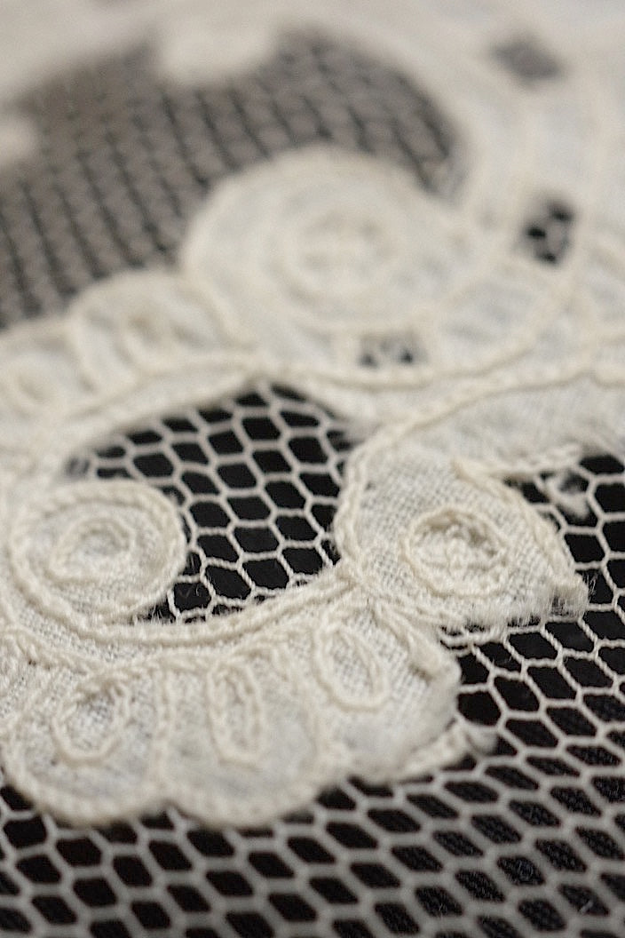 dentelle antique アンティークレース 120cm .FR a l'epoque