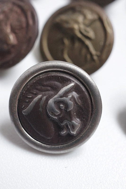 bouttons vintage ヴィンテージ ハンターボタンlot2 .FR a l'epoque