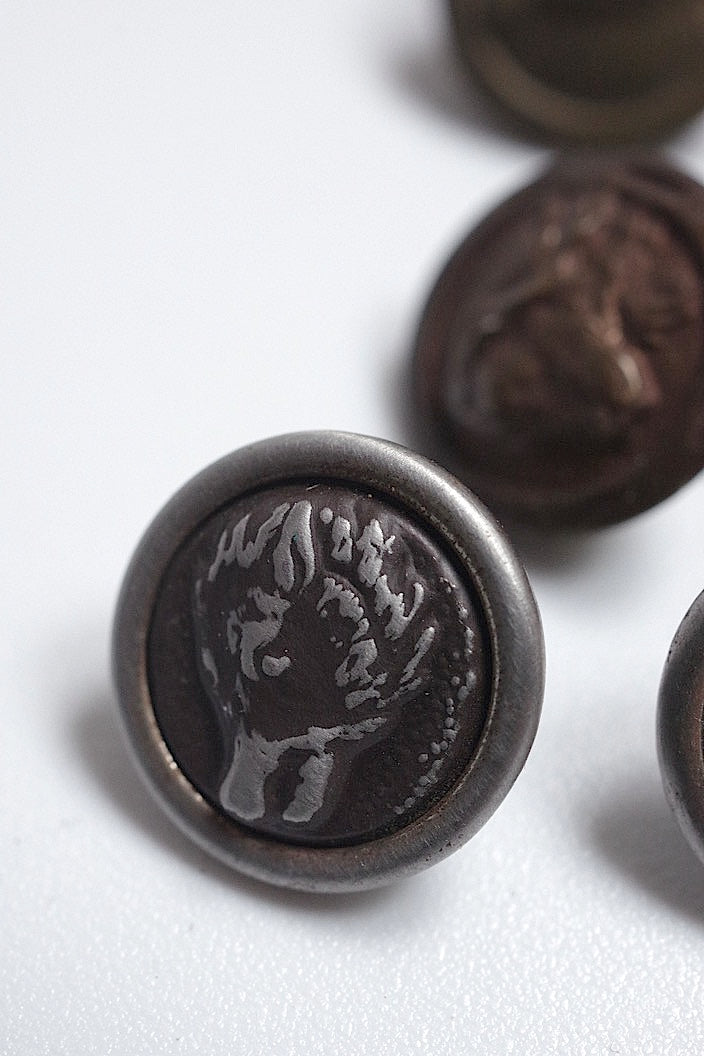 bouttons vintage  ヴィンテージ ハンターボタンlot2 .FR a l'epoque