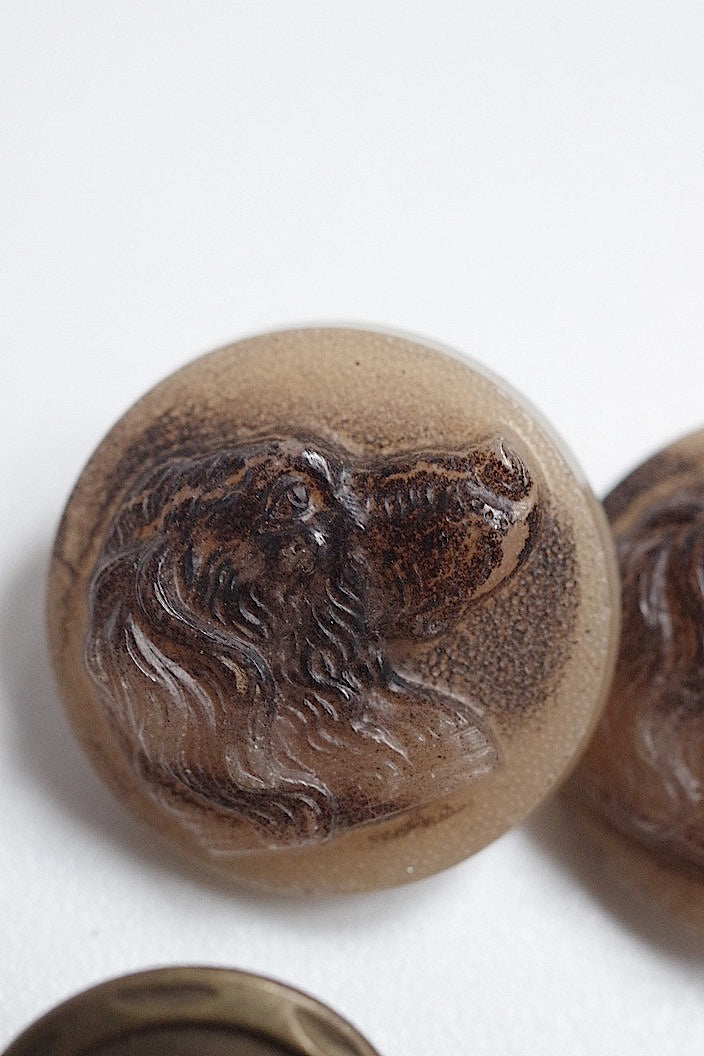 bouttons vintage  ヴィンテージ ハンターボタンlot2 .FR a l'epoque