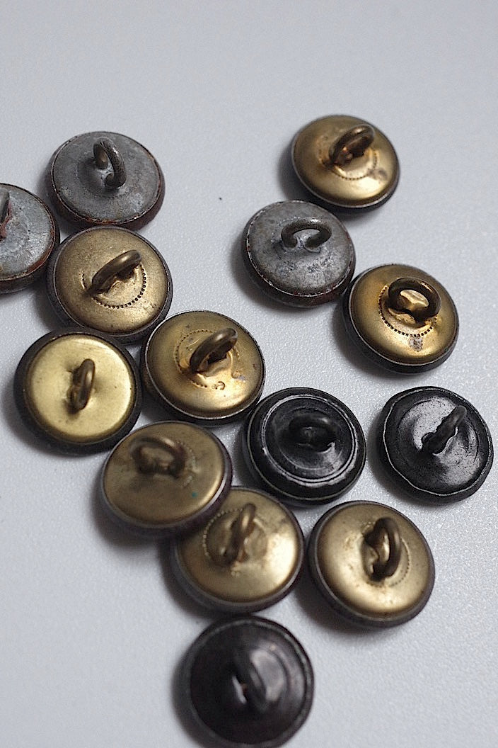 bouttons vintage ヴィンテージ ハンターボタンlot3 .FR a l'epoque