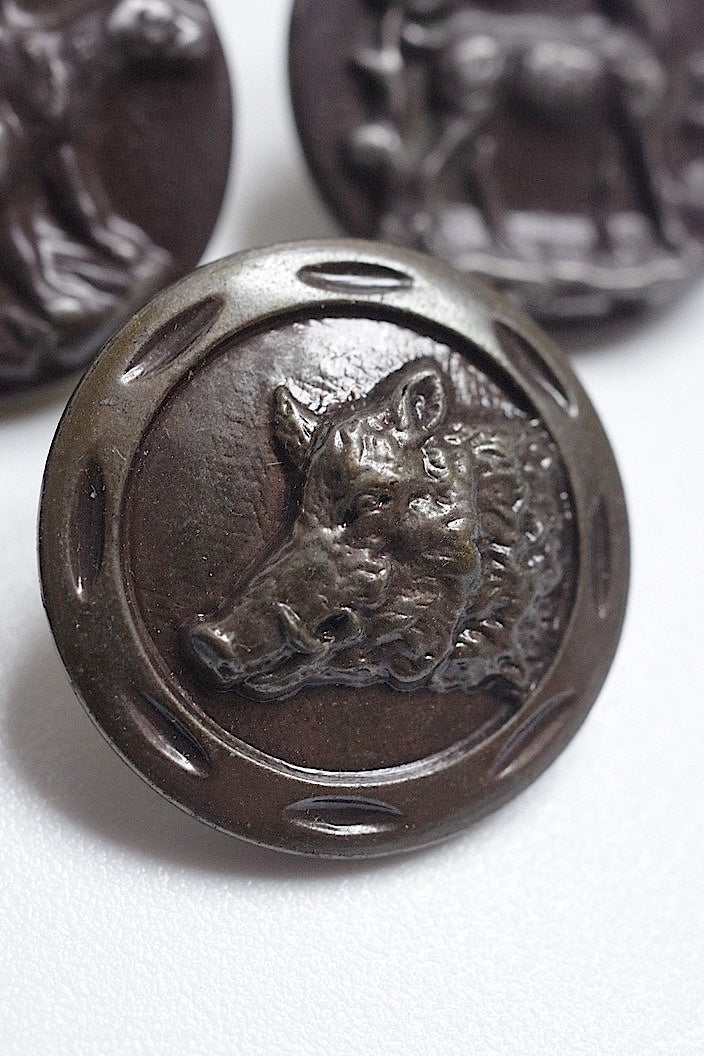 boutons vintage vintage hunter button lot6