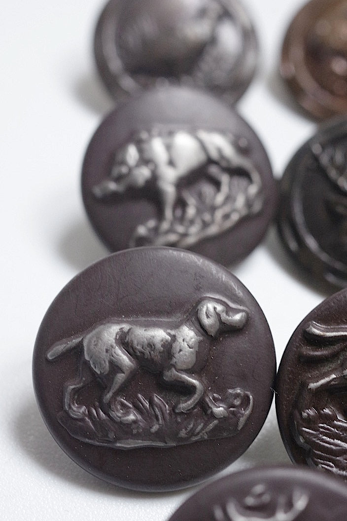 boutons vintage vintage hunter button lot6
