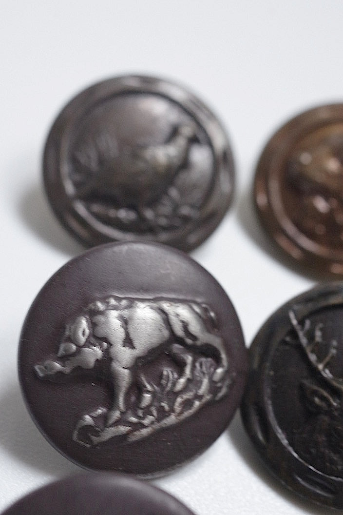 boutons vintage vintage hunter button lot6