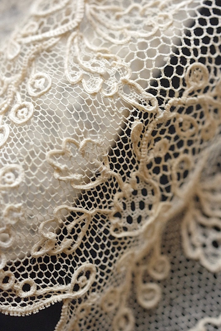 dentelle antique アンティークレース アランソンレース9 .FR a l'epoque