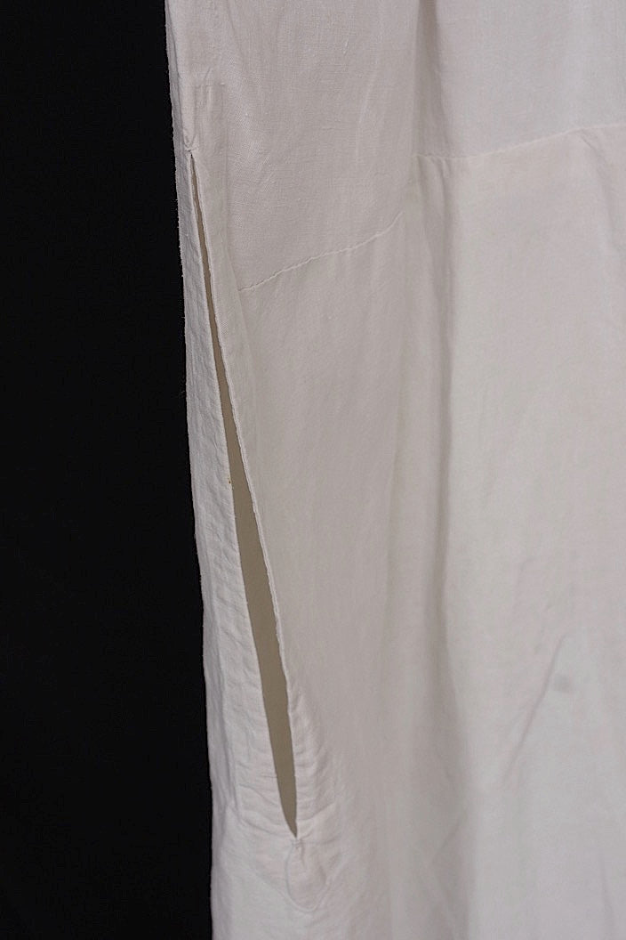 vêtement antique antique church tunic linen fabric aube 1