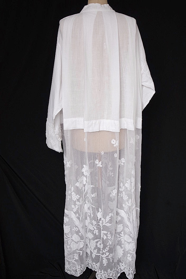 vêtement antique antique church tunic aube4