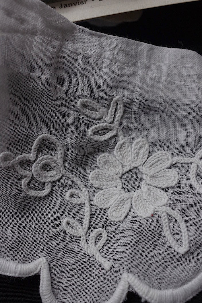 dentelle antique antique lace embroidery 358cm 420cm