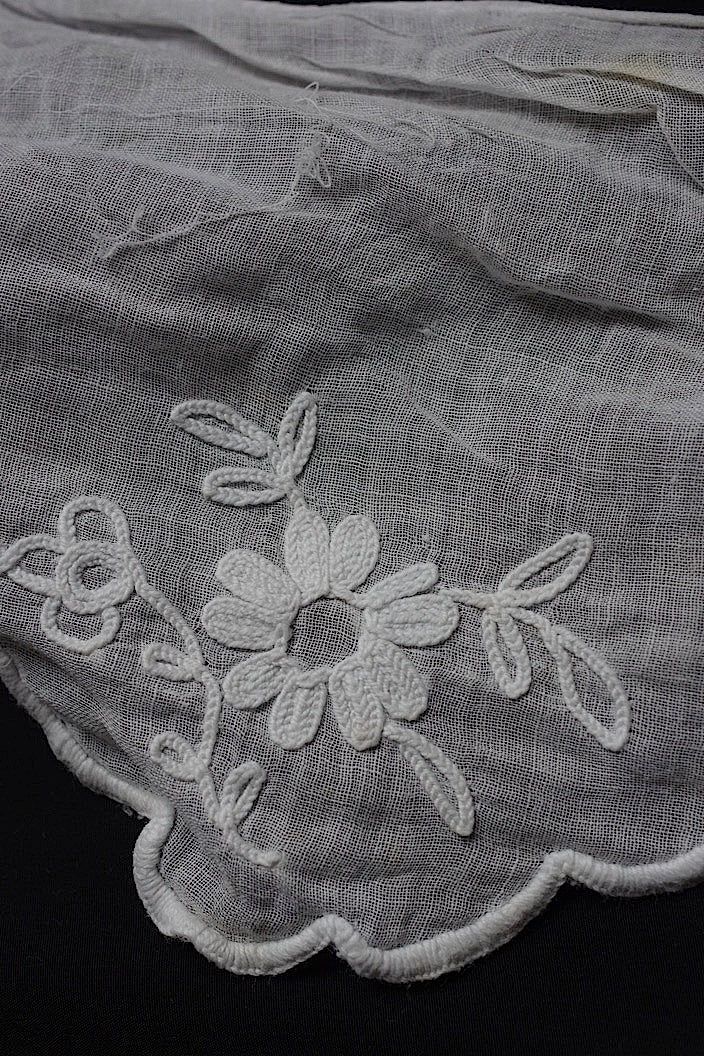 dentelle antique antique lace embroidery 358cm 420cm