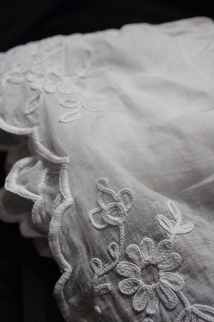 dentelle antique antique lace embroidery 358cm 420cm