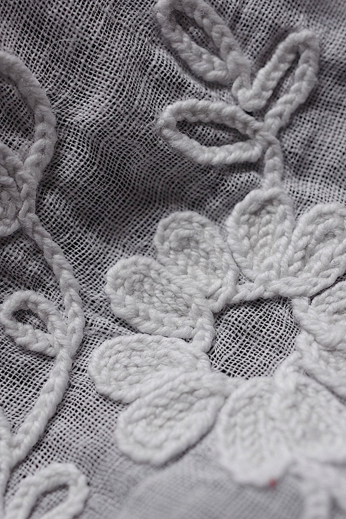 dentelle antique antique lace embroidery 358cm 420cm