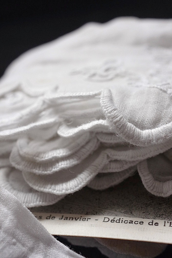 dentelle antique antique lace embroidery 358cm 420cm