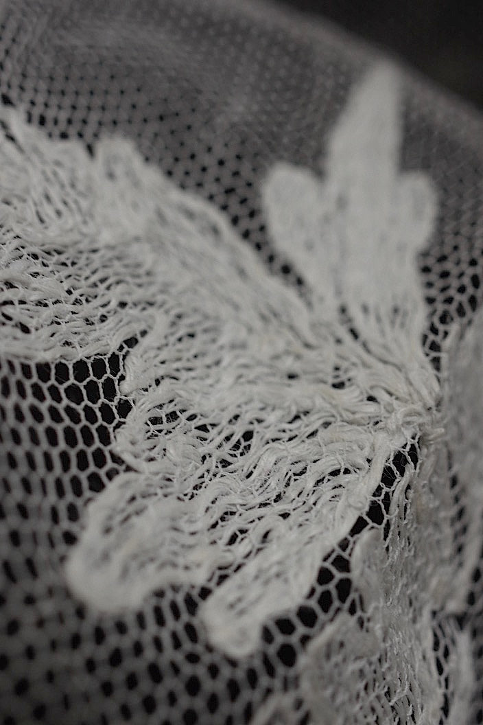 dentelle antique アンティークレース bas d'aube 3