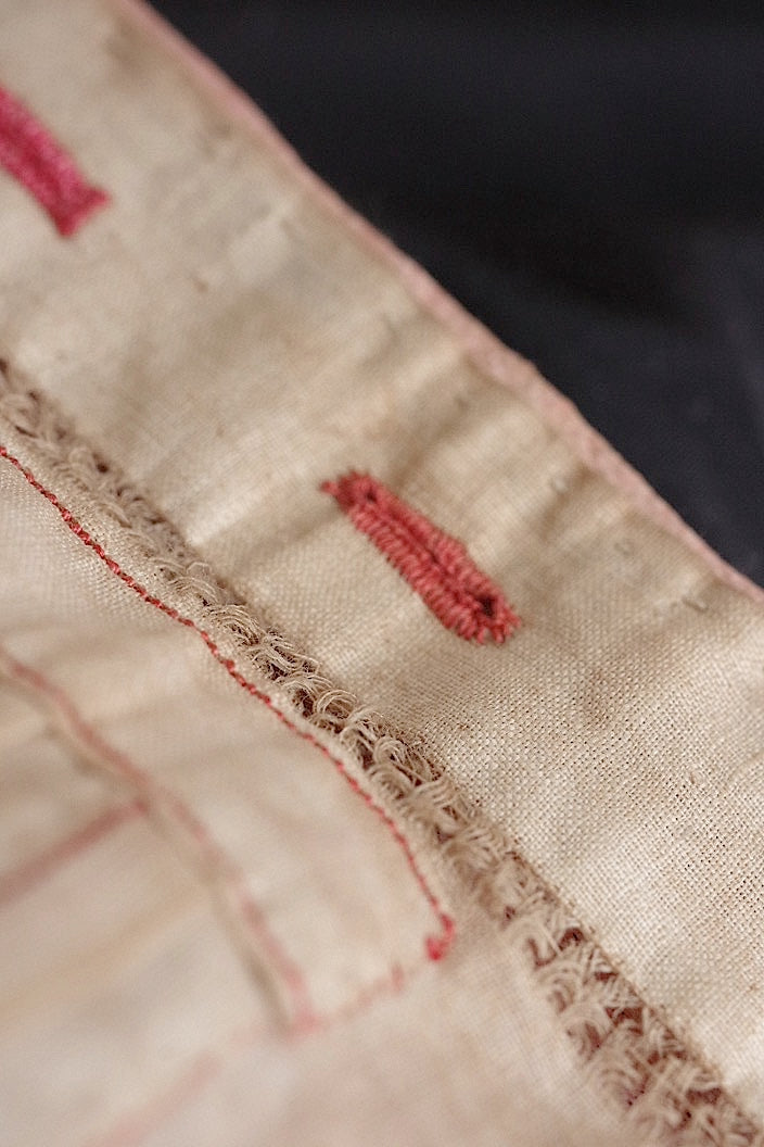 dentelle antique アンティークレース ステッチ刺繍、リボンなどのlot