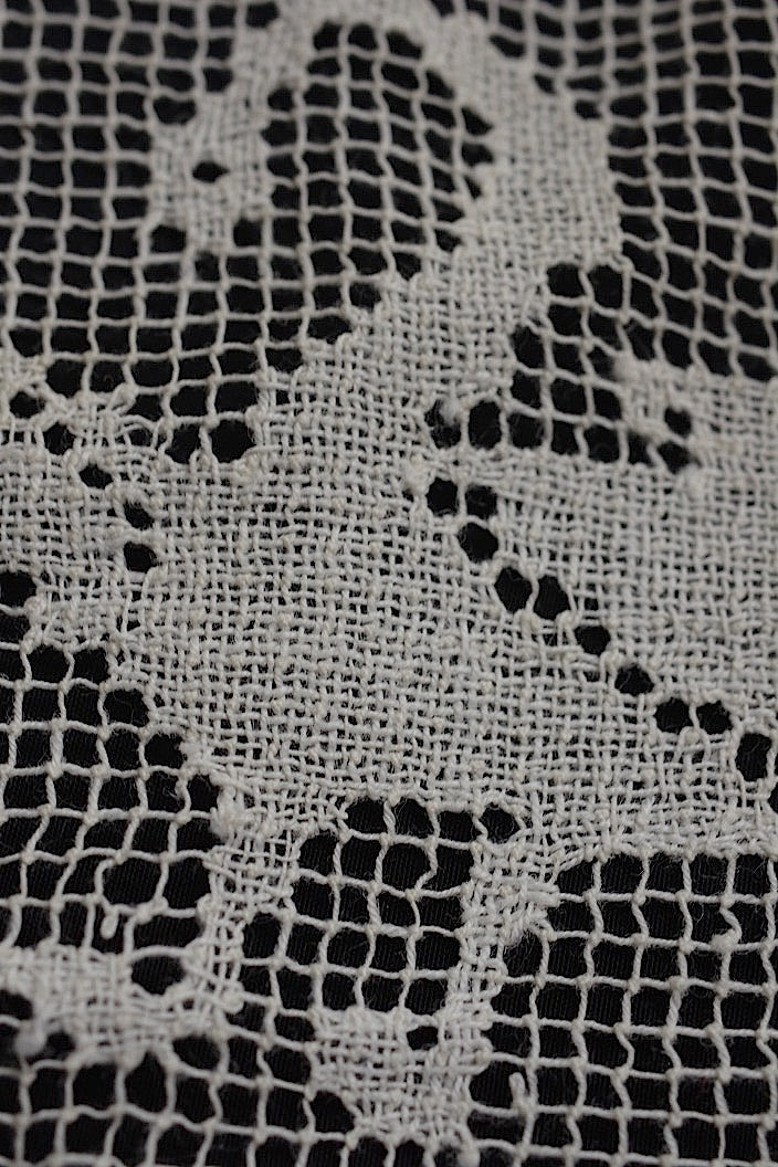 dentelle antique antique lace petit cross lot