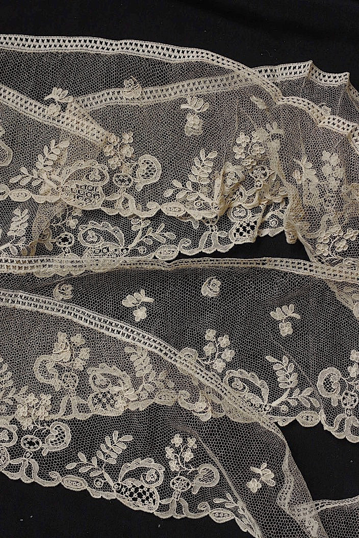 dentelle antique アンティークレース ブリュクセル 193cm