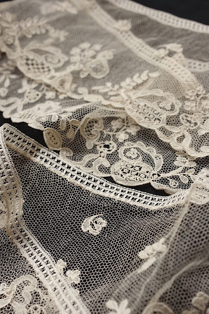 dentelle antique アンティークレース ブリュクセル 193cm