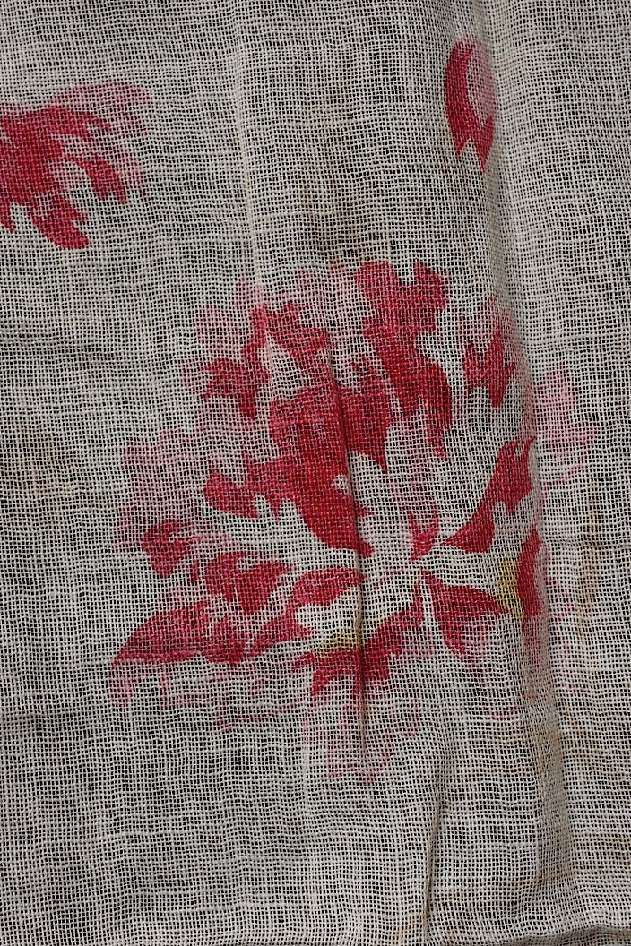 tissu antique antique fabric floral pattern