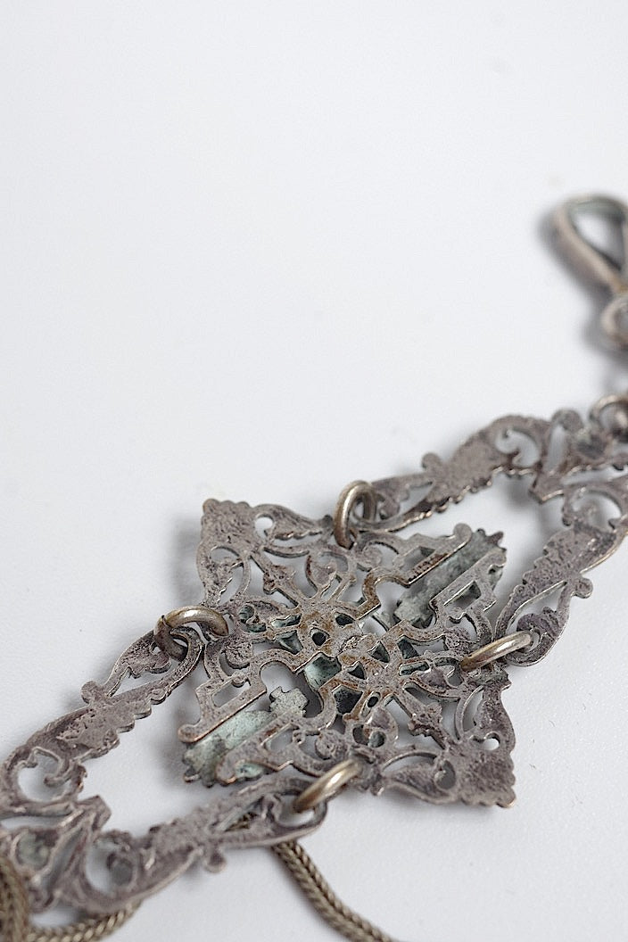 chatelaine  antique アンティークチェーン .FR a l'epoque