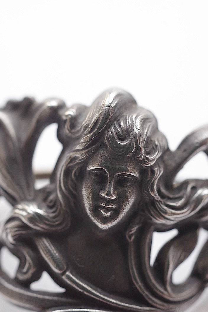 broche antique アンティークブローチ アールヌーボー クリップ型 .FR a l'epoque