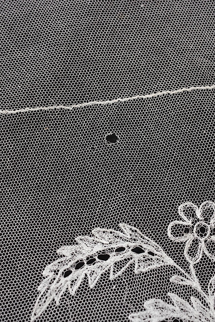 dentelle antique antique lace 210cm