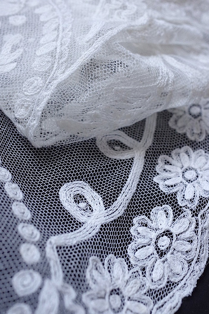 dentelle antique antique lace 183cm