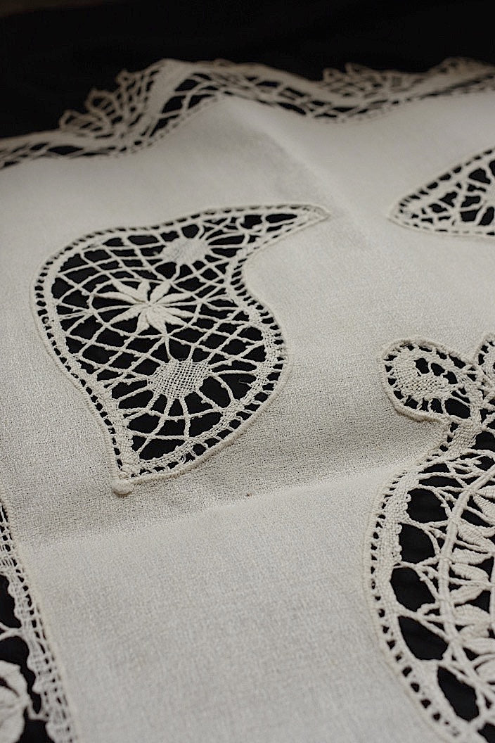 linge de maison antique antique cross