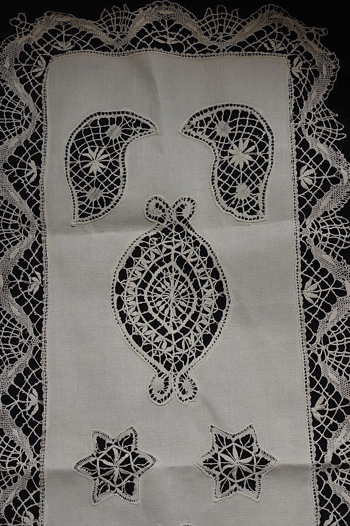 linge de maison antique antique cross