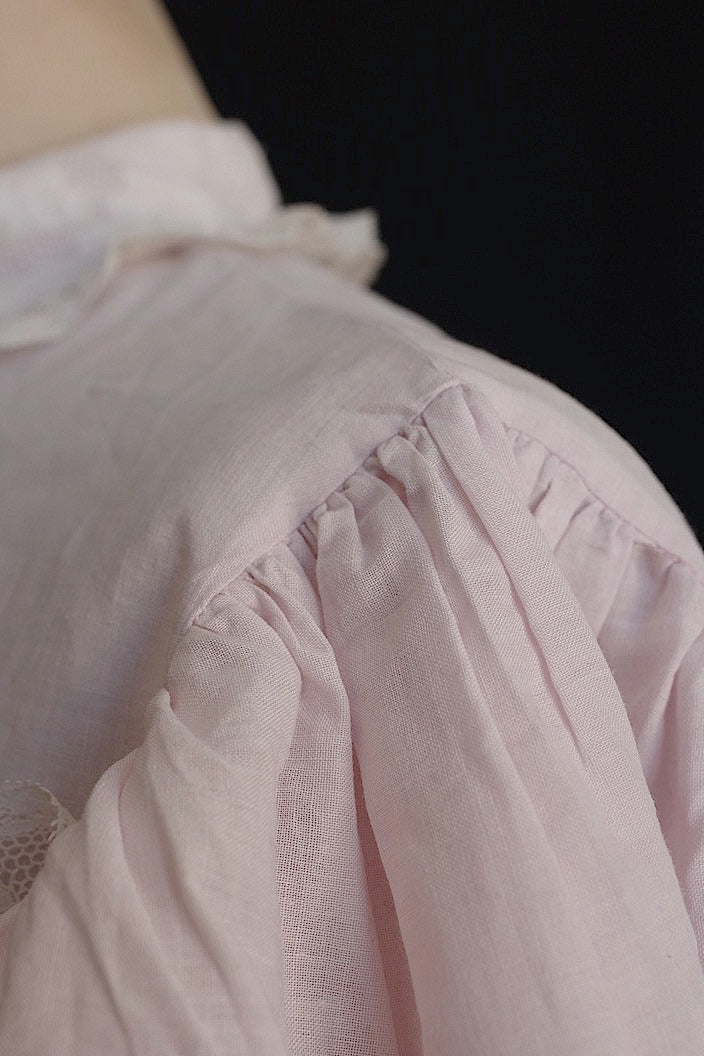 vêtement antique antique embroidered lace dress
