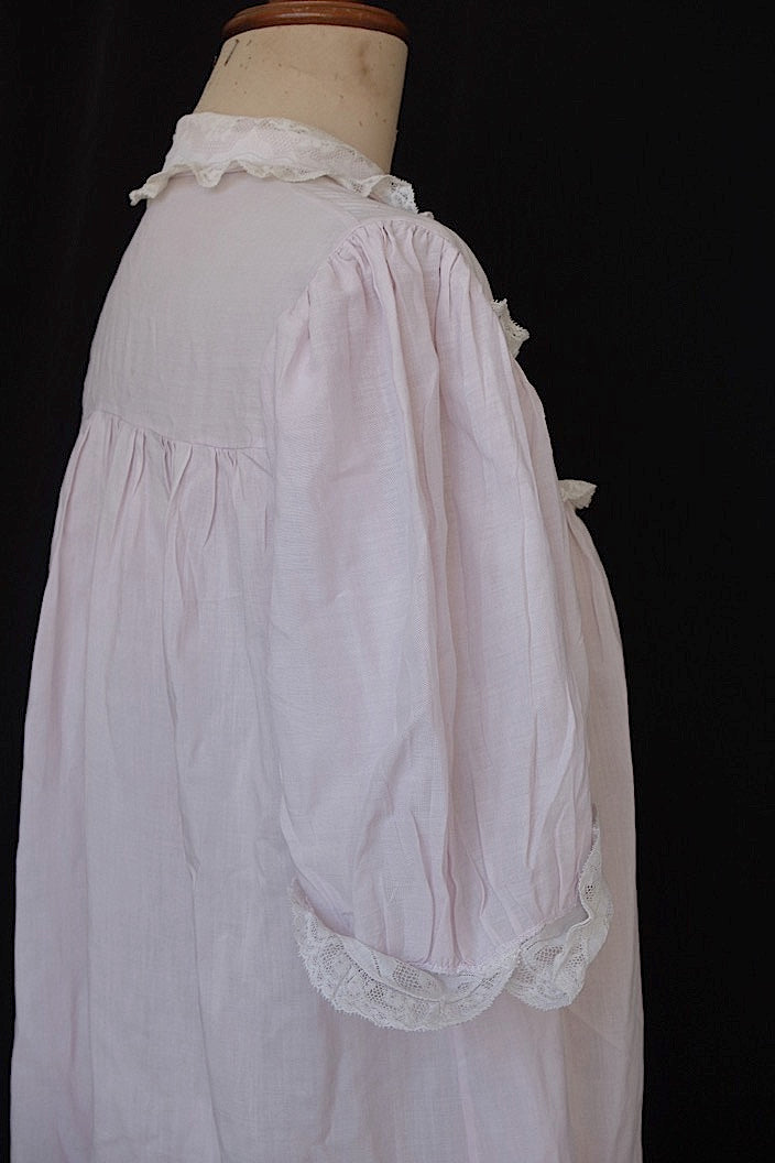 vêtement antique antique embroidered lace dress