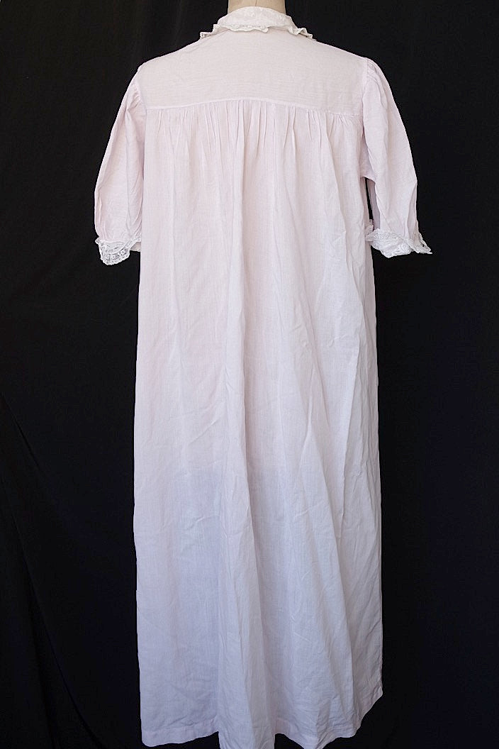 vêtement antique antique embroidered lace dress