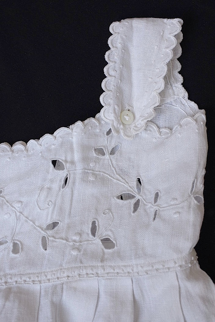 vêtement d'enfant antique antique children's clothing tablier