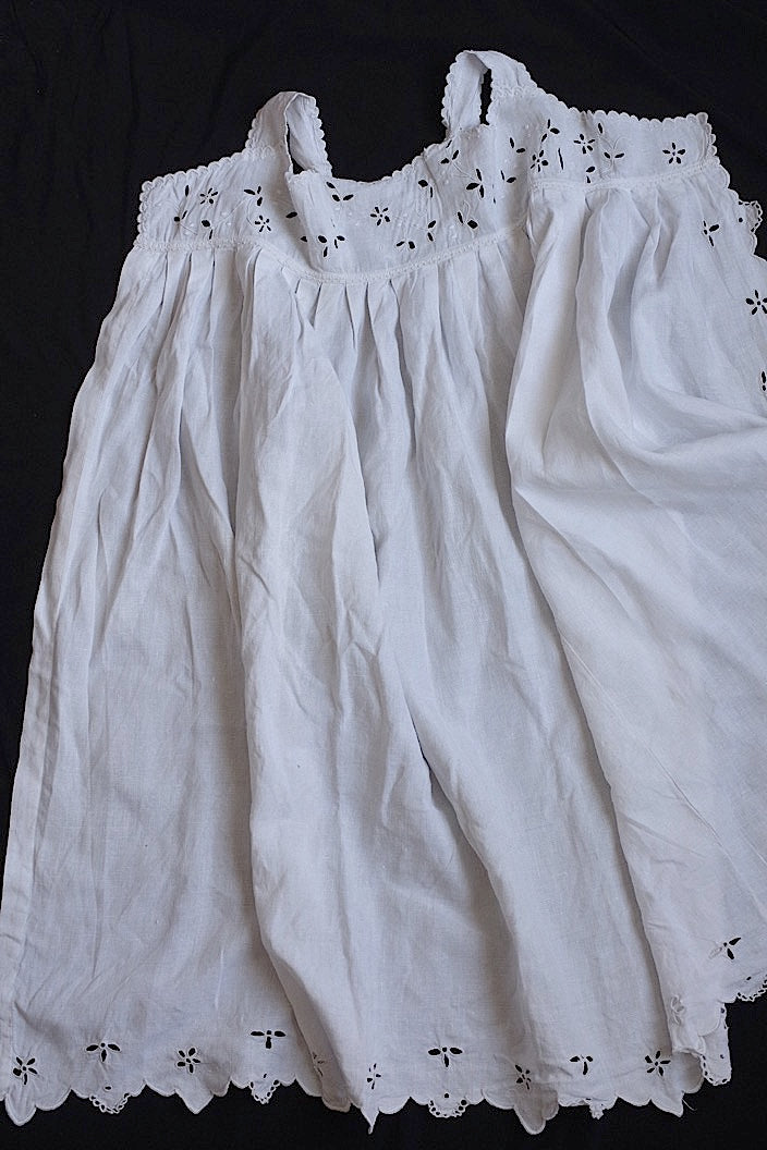 vêtement d'enfant antique antique children's clothing tablier