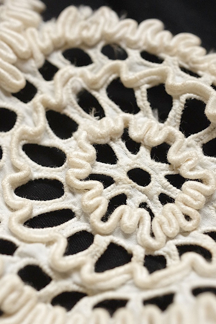 dentelle antique antique lace embroidery material lot2