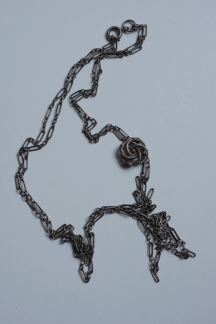 soutoir antique antique chain necklace
