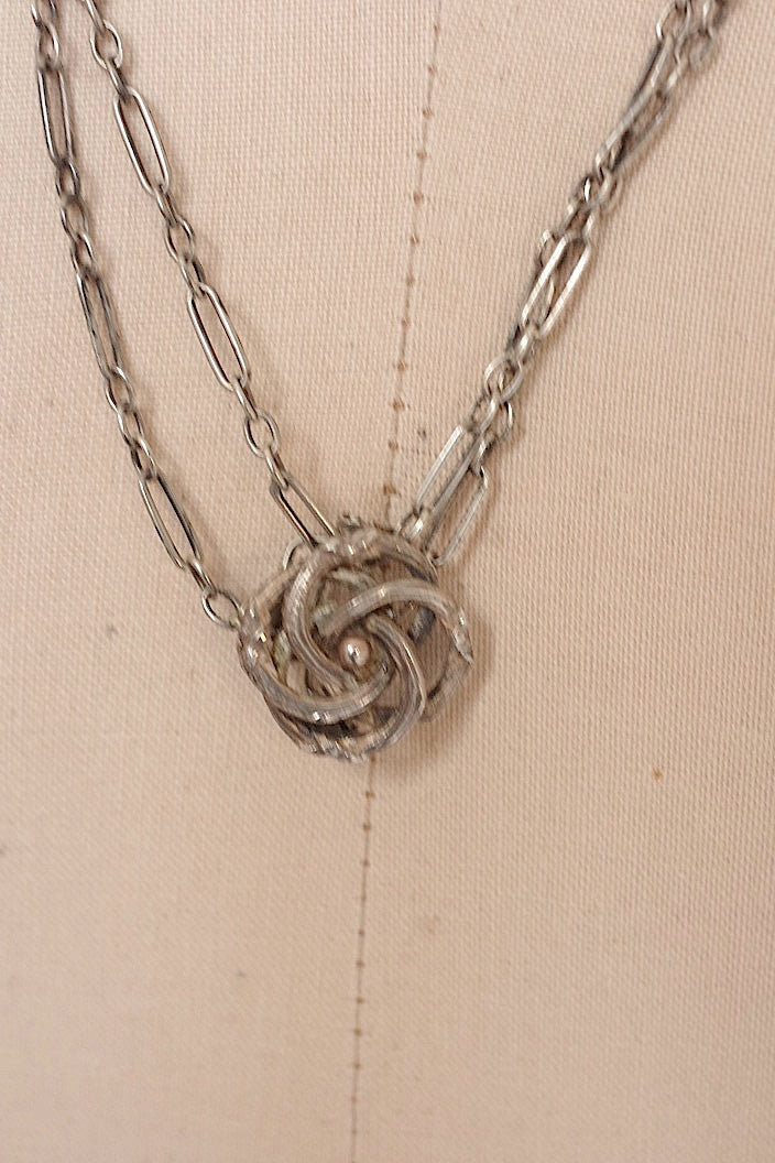 soutoir antique antique chain necklace
