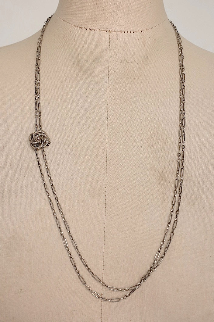 soutoir antique antique chain necklace