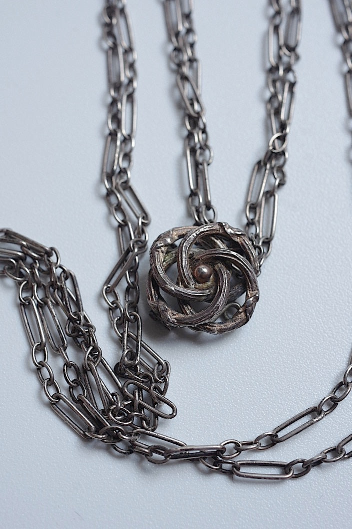 soutoir antique antique chain necklace
