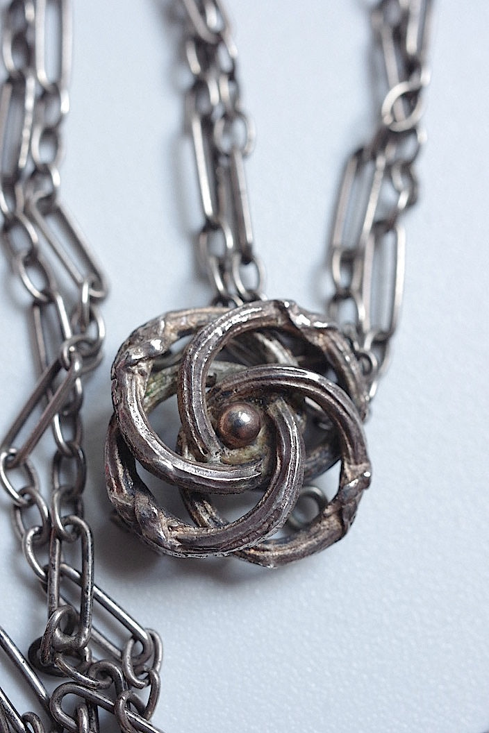 soutoir antique antique chain necklace