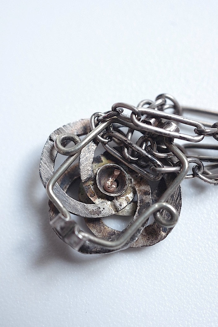 soutoir antique antique chain necklace