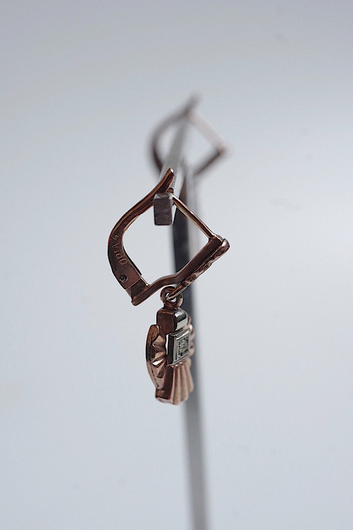 boucles d'oreilles antique アンティークピアス3