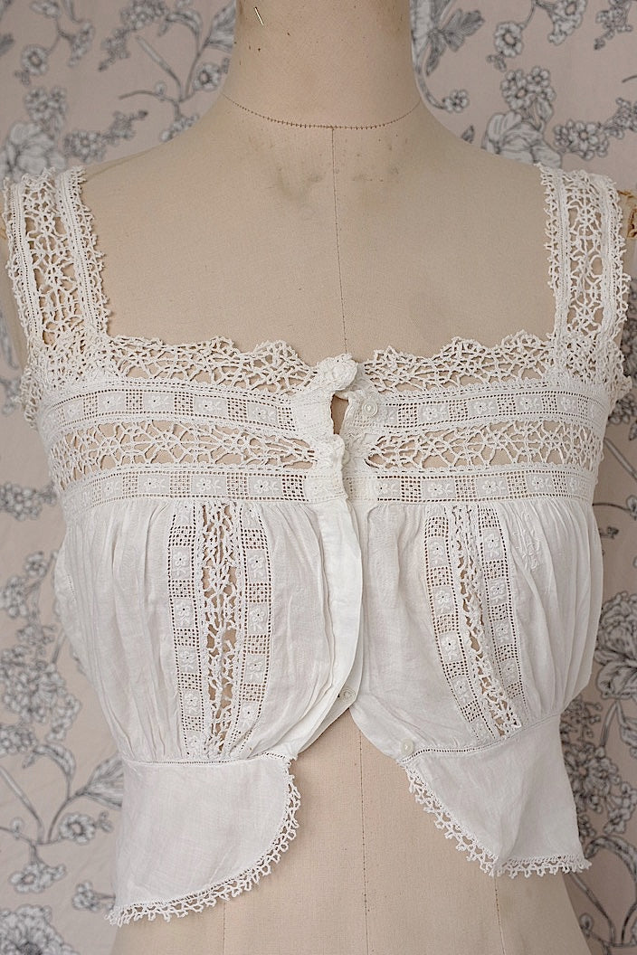 vêtement antique antique top 2 pieces