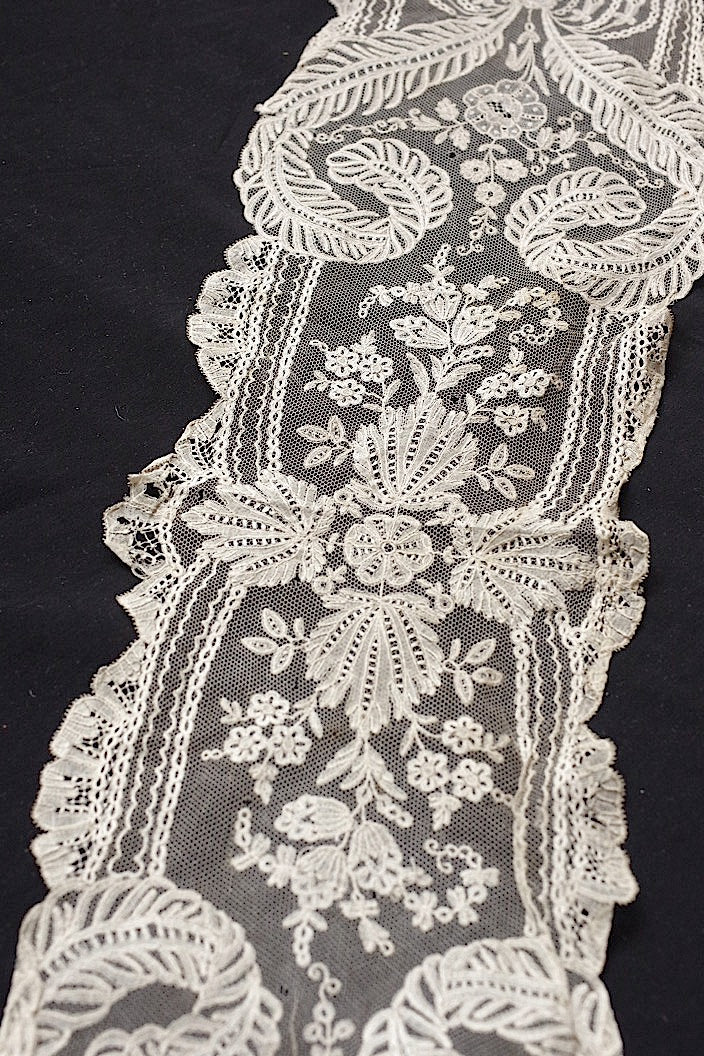 dentelle antique antique lace 2 types